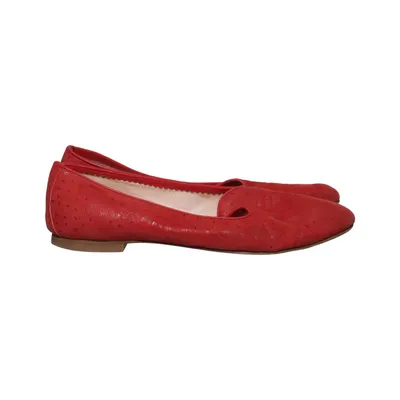 Ballerines (Rouge) de Riedel Cuir