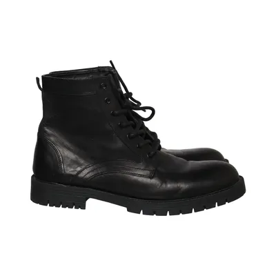 Bottes à lacets (Noir) de Silver Street Cuir