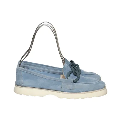 Loafers (Blauw) van Darling Harbour Suède