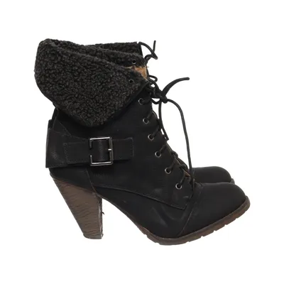 Bottes à talons (Noir) de Super Me