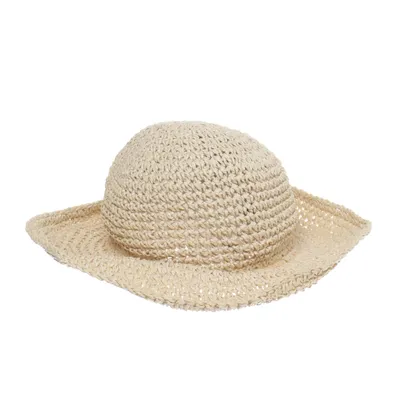 Stråhatt (Beige) från Monki Polyester
