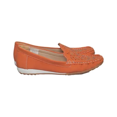 Loafers (Oranje) van Wonder walk Leer