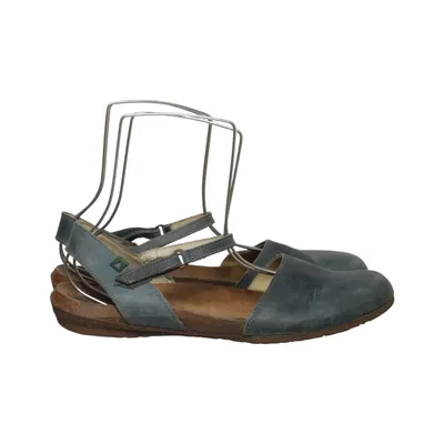 Sandales (Bleu) de El Naturalista Cuir