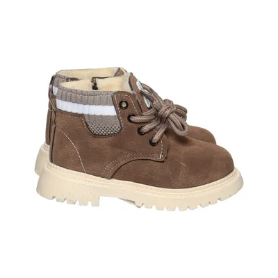 Bottes à lacets (Marron) de Classic Fashion