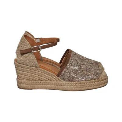 Sleehakken (Beige, Bruin) van Unisa Leer