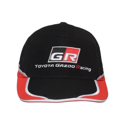 Baseballkasket (Sort, Flerfarvet) fra Toyota Elastan, Polyester
