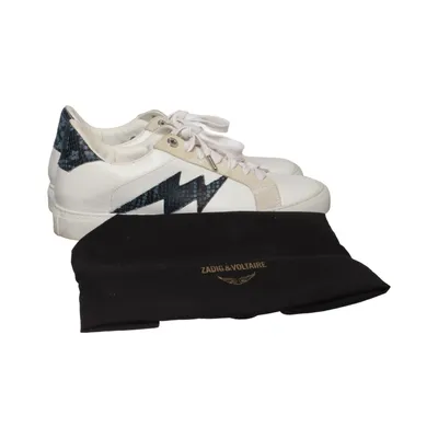 Sneakers (Wit, Blauw, Beige) van Zadig & Voltaire Leer