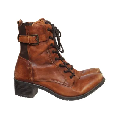 Schnürstiefel (Braun) von Bugatti Leder