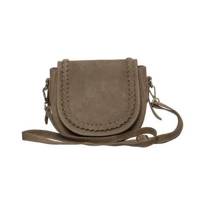 Shoulder-bag (Brown) Suede