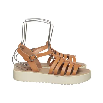 Sandalen (Bruin) van Klimatsakis Leer
