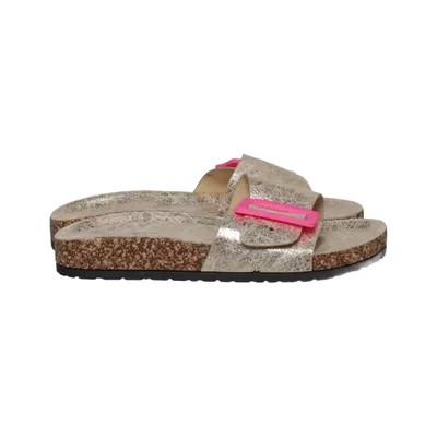 Slip-ins (Silverfärgad, Rosa) från Lucky Shoes