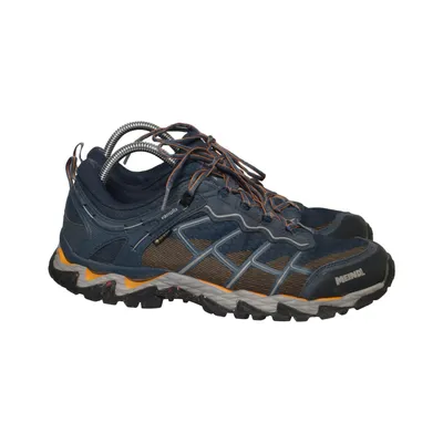 Hiking shoes (Blue, Orange) from Meindl Leather