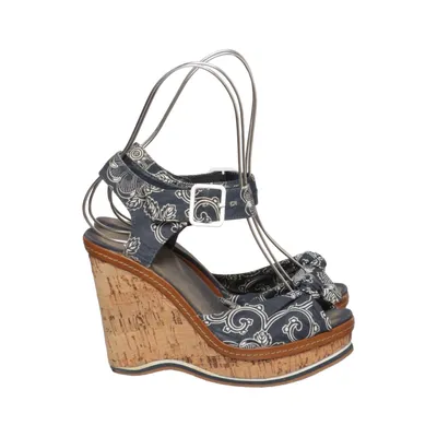 Wedges (Blue, White) from United Colors of Benetton