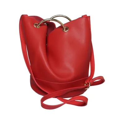 Shoulder-bag (Red) from Bonita Polyurethane