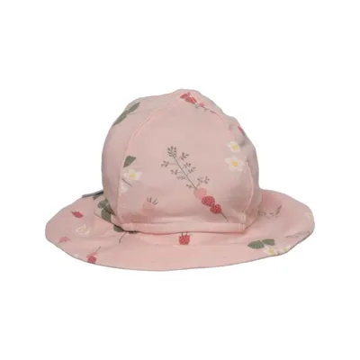 Buckethatt (Rosa, Flerfärgad) från Polarn O. Pyret Elastan, Ekologisk bomull