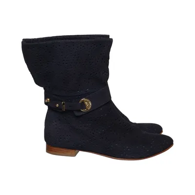 Bottines (Bleu) de Baldinini Cuir