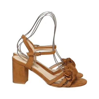 High heel sandals (Brown) from Xti Tentations