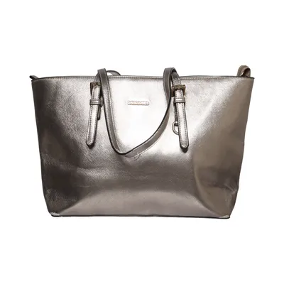 Handbag (Gray) from David Jones Polyester