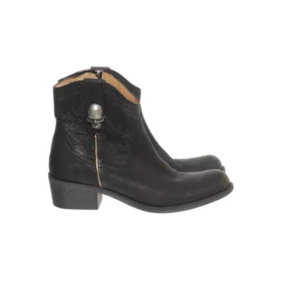 Cowboylaarzen (Zwart) van Urban Project Leer
