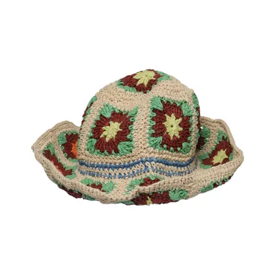 Buckethatt (Beige, Flerfärgad) från Mango