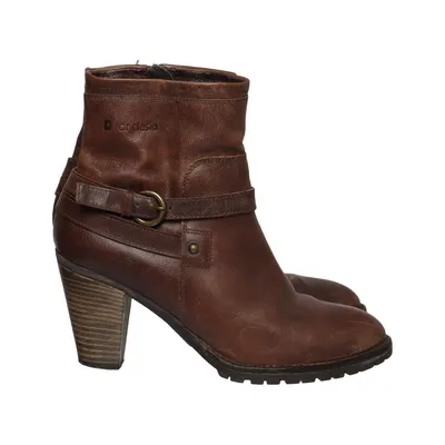 Heeled boots (Brown) from D for Dasia