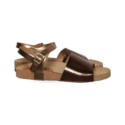 Sandales (Marron) de Flower Cuir