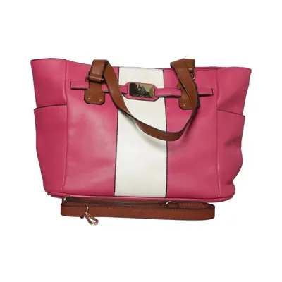 Håndtaske (Pink, Hvid, Brun) fra U.S. Polo Assn.