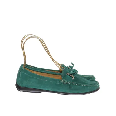 Boat shoes (Green) from Bama Suede