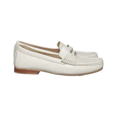 Loafers (Wit) van Donna Girl Leer