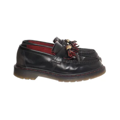 Loafers (Zwart, Rood) van Dr. Martens