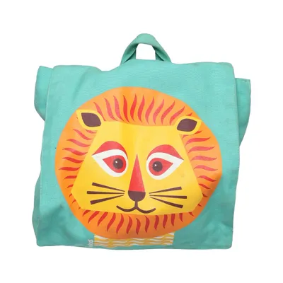 Backpack (Turquoise, Multicolored) from Coq en Pate Organic cotton