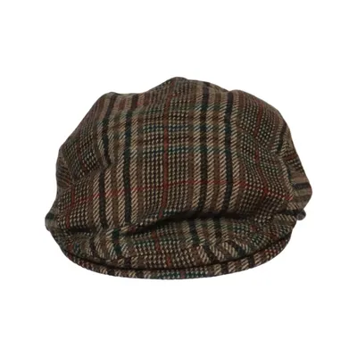 Flat cap (Brown, Multicolored) from John Partridge