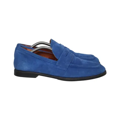 Mocassins (Bleu) de Pavement Cuir