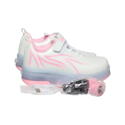 Roller shoes (Gray, Pink, White) from Jiandian