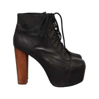 Laarzen met hak (Lita) van Jeffrey Campbell Leer