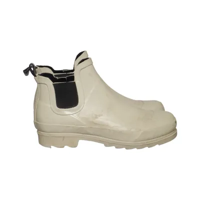Låga gummistövlar (Beige) från DinSko
