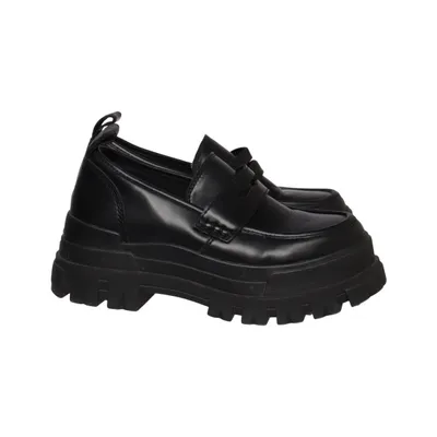 Loafers (Sort) fra Buffalo Kunstlæder, Polyurethan