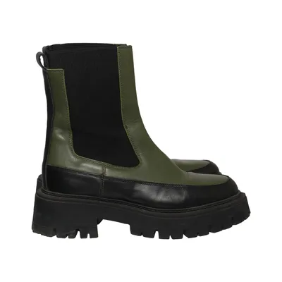 Chelsea boots (Green, Black) from Feners Leather