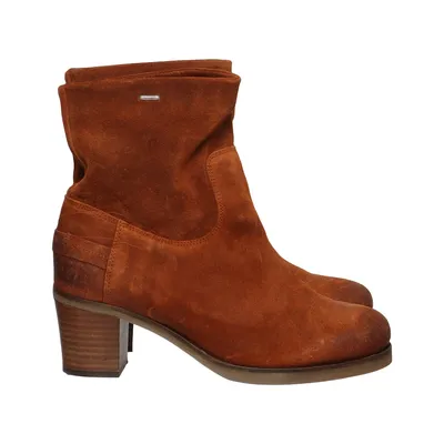 Ankle boots (Brown) from Shabbies Leather