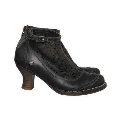 Bottes à talons (Noir) de Neosens Cuir