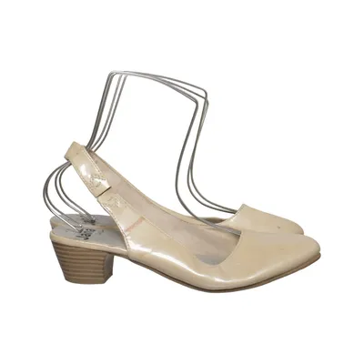 Hoge hakken (Beige) van Jana Leer