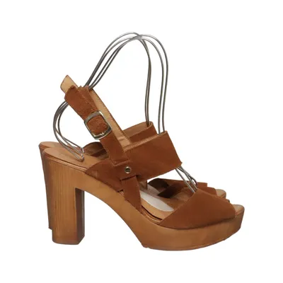 Sabots (Marron) de Springyard Cuir