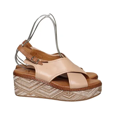 Chaussure compensées (Beige, Marron) de Carmela