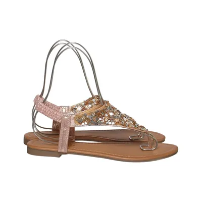 Teenslippers (Goud, Zilver, Beige) van Linea Scarpa