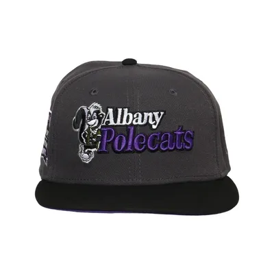 Baseball cap (Gray, Black, Purple) from New Era Polyester