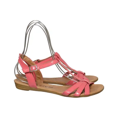 Sandales (Rose) de Plenty Cuir