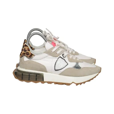 Baskets (Blanc, Gris, Multicolore) de Philippe Model Cuir