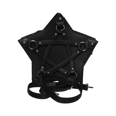 Sac à main (Noir) de Killstar Polyester, Polyuréthane