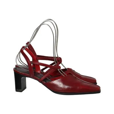 Sandales à talons hauts (Rouge) de Tamaris Cuir
