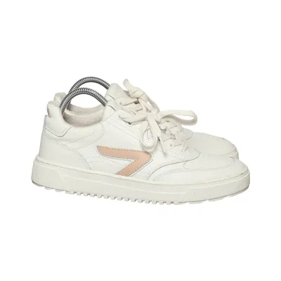 Sneakers (White, Beige) from Hub Leather